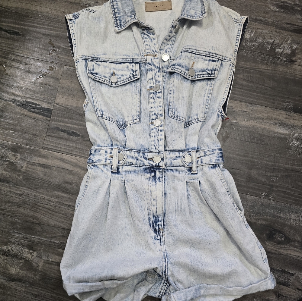 Denim jumpsuit